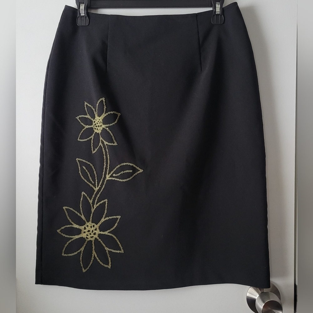 Vintage Sheri Martin Flower Skirt